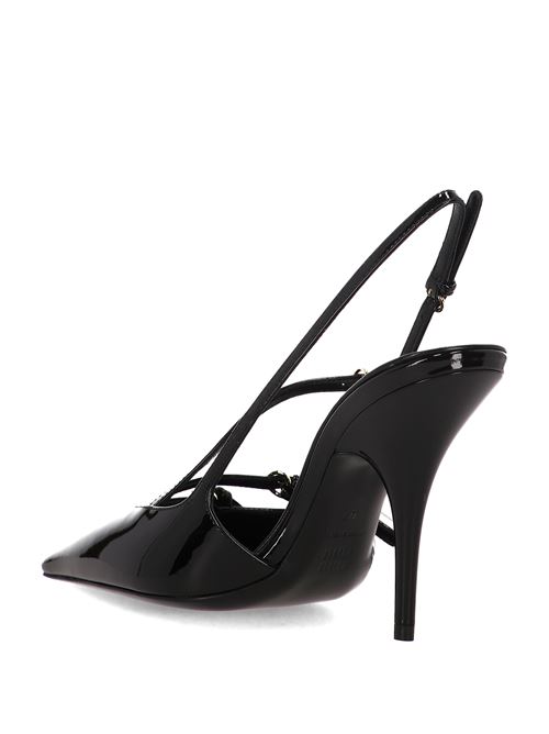 Black leather patent pump MIU MIU | 5I013EF-M105069F0002